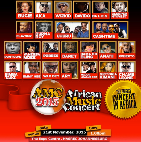 New date and expanded line-up for African Music Concert in Joburg