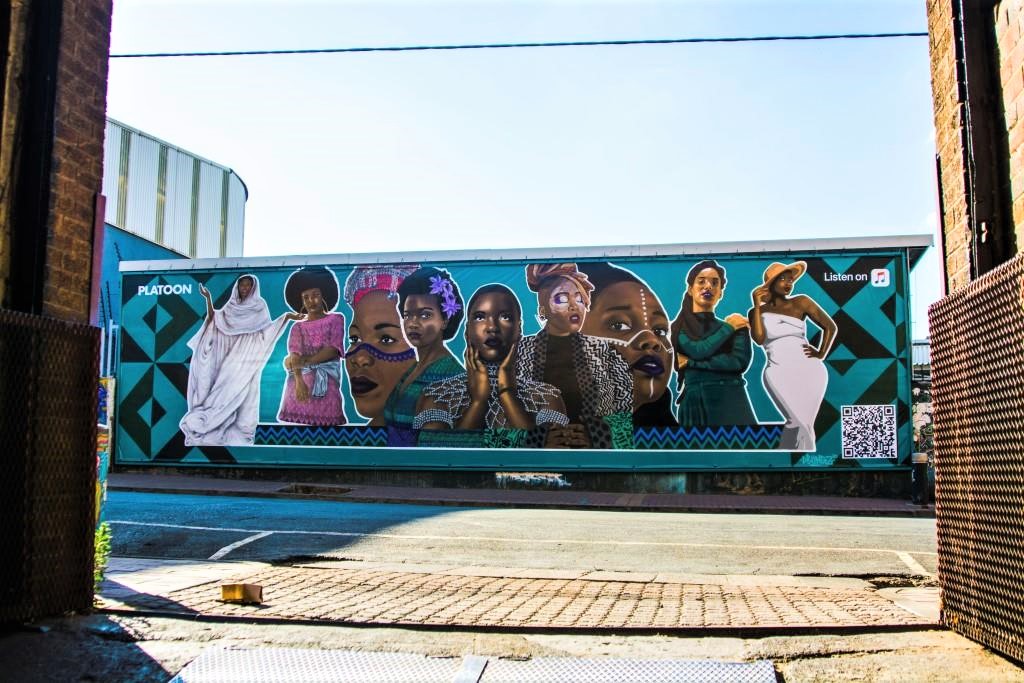 SA: Platoon unveils The Art of Women mural and playlist | Music In Africa
