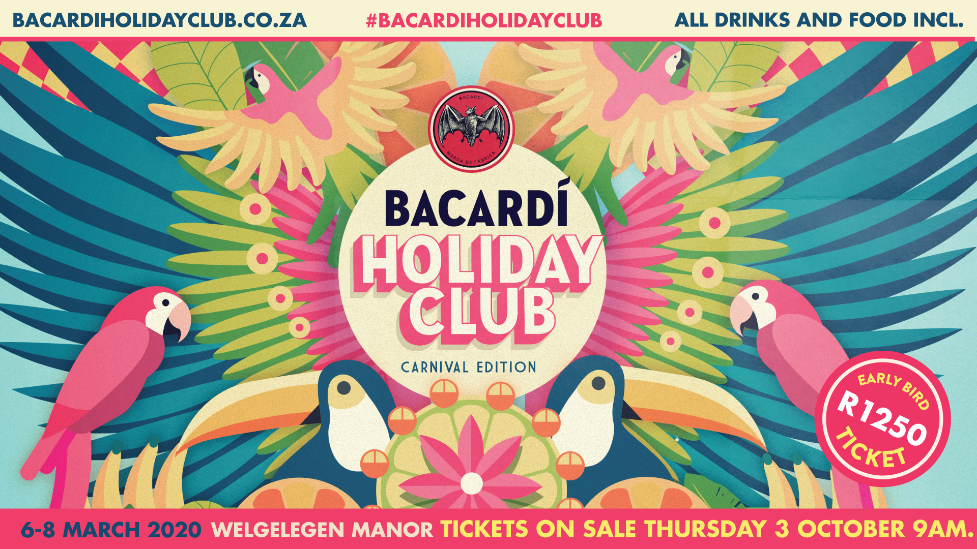 Bacardi Holiday Club festival Music In Africa