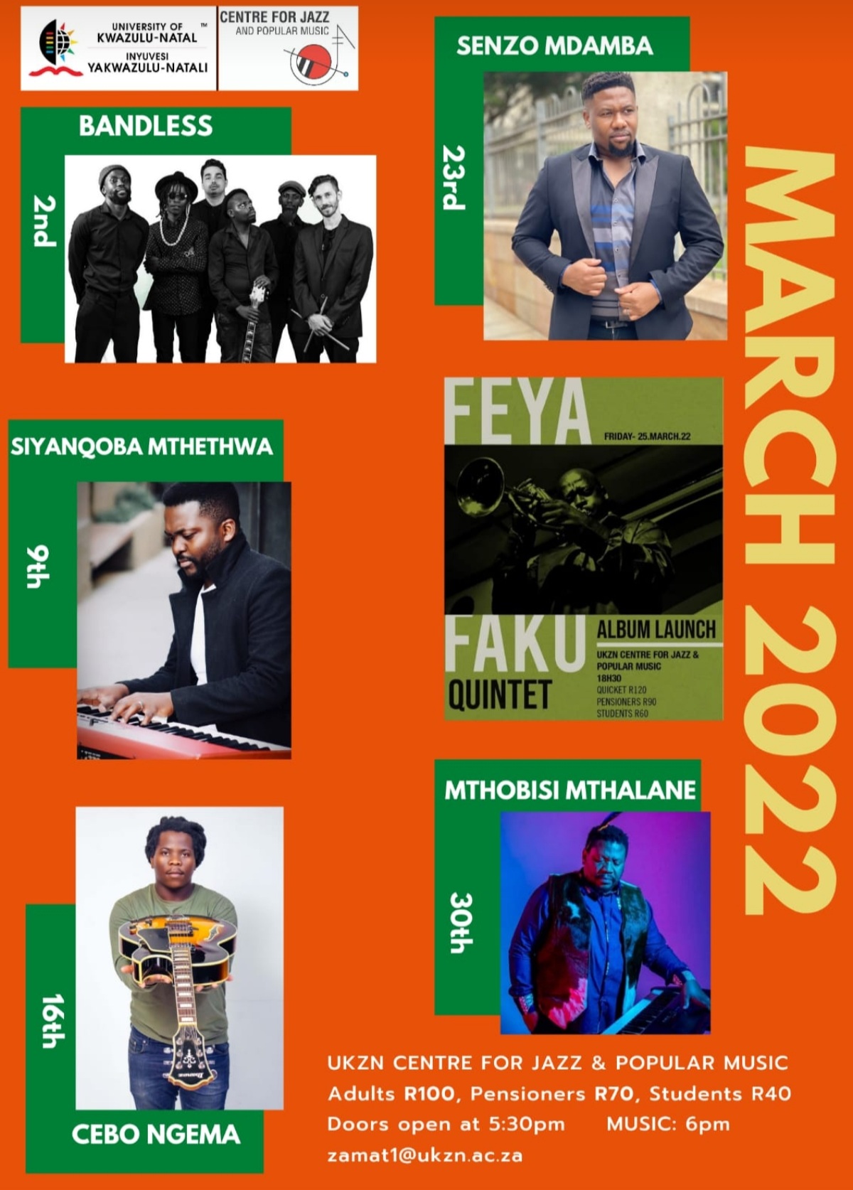 CENTER FOR JAZZ Music In Africa