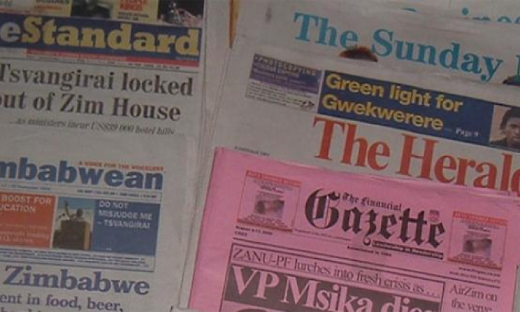 Zimbabwe newspapers
