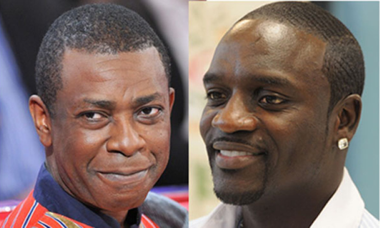 Youssou N'Dour et Akon (photo source: www.actunet.sn)