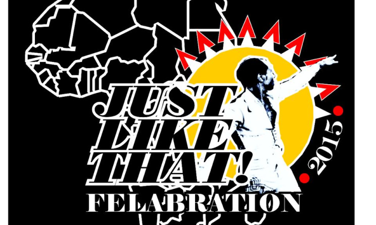 The official Felabration 2015 logo.