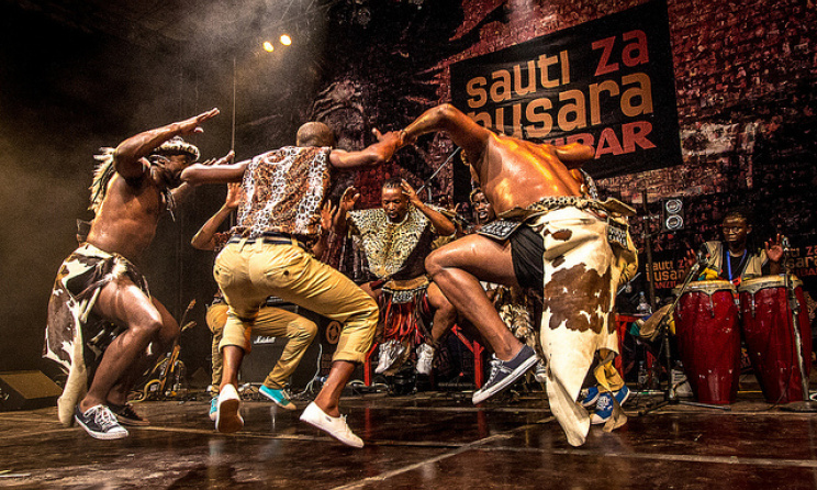 Ihhashi Elimhlophe at Sauti za Busara 2015. Photo by Peter Bennett