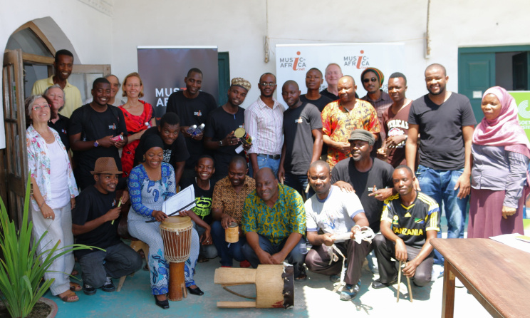 Participants of the workshop at DCMA in Zanzibar.