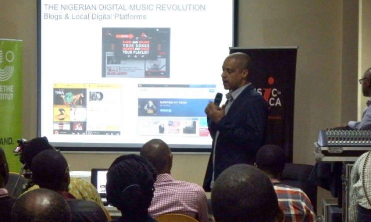Mark Redguard delivers digital music presentation
