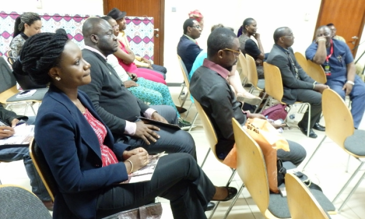 Cross section of the audience