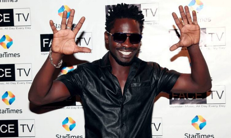 Bobi Wine endorses Uganda's Face TV. Photo: bigeye.ug