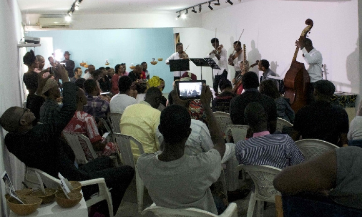The audience at the recent Truth & Art event at the CCA in Lagos.