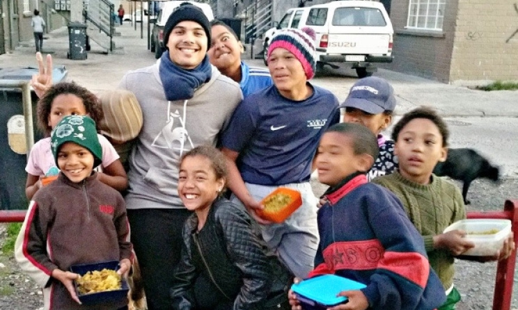 Jimmy Nevis at a recent charity event in Cape Town. Photo: Facebook