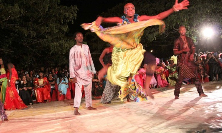 La danseuse sénégalaise Ndèye Gueye (ph) xibar.net