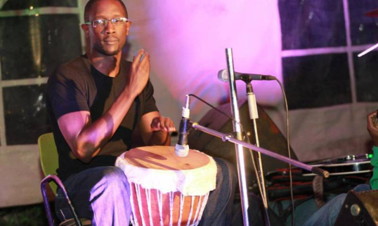 Percussionist Tetu Shani