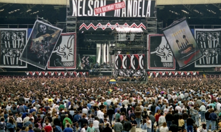 A scene from the 70th birthday tribute in 1988. Photo: www.lenouvelliste.ch