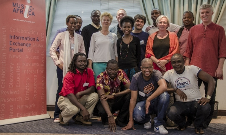Participants at Music In Africa's content meeting in Kenya in 2013.