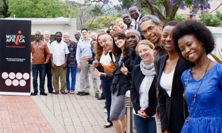 Participants of the 2nd Music In Africa Foundation AGM in Johannesburg in 2014.
