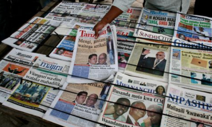 Tanzania's Print media. Photo: