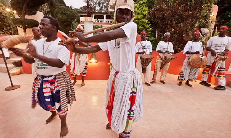 Live music in Gambia. Photo: www.ngalalodge.com