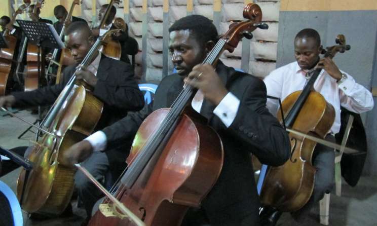 Kinshasa Symphony Orchestra. Photo:www.cnn.com