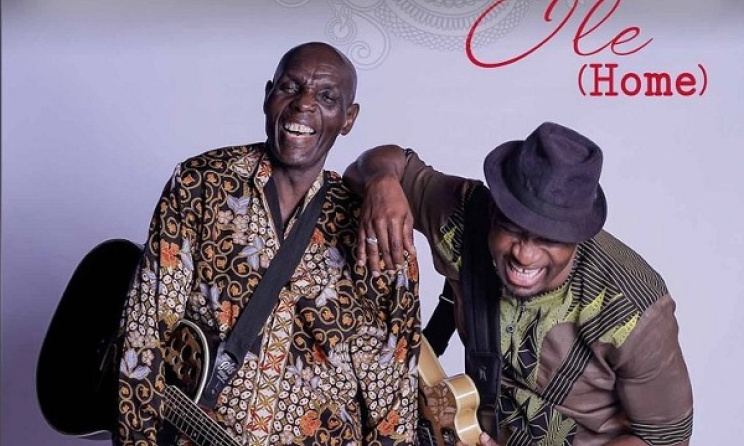 The cover art for Kunle Ayo and Oliver Mtukudzi's new single, 'Ile'.