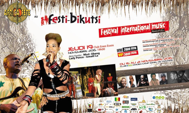 Affiche officielle Festi Bikutsi