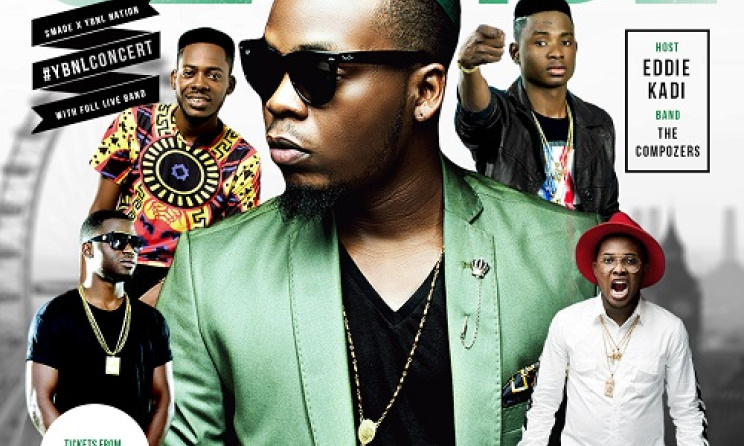 Olamide plays London poster
