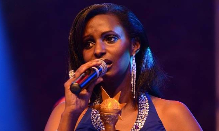 2014 Groove Award winner Gaby Kamanzi. Photo: www.inyarwanda.com