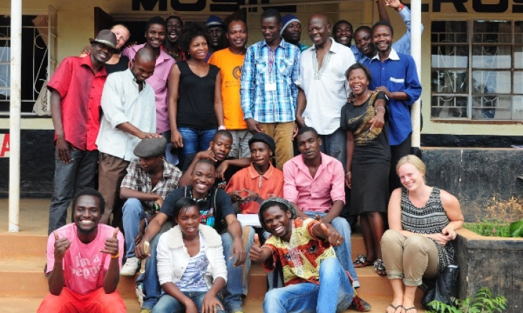 Participants of a workshop at the Music Crossroads Academy in Malawi. Photo: Music Crossroads/Facebook