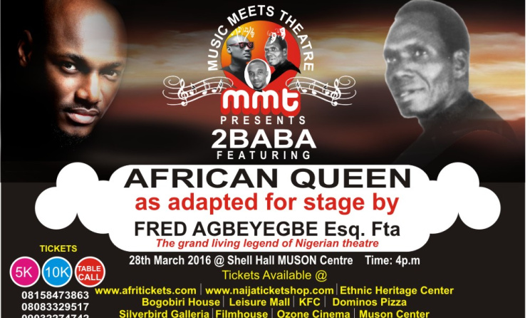 Playwright Fred Agbeyegbe is adapting 'African Queen' for stage