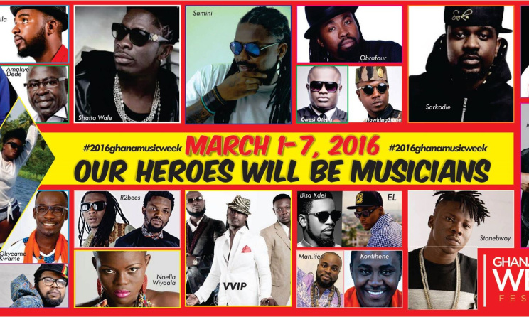 Ghana Music Week poster