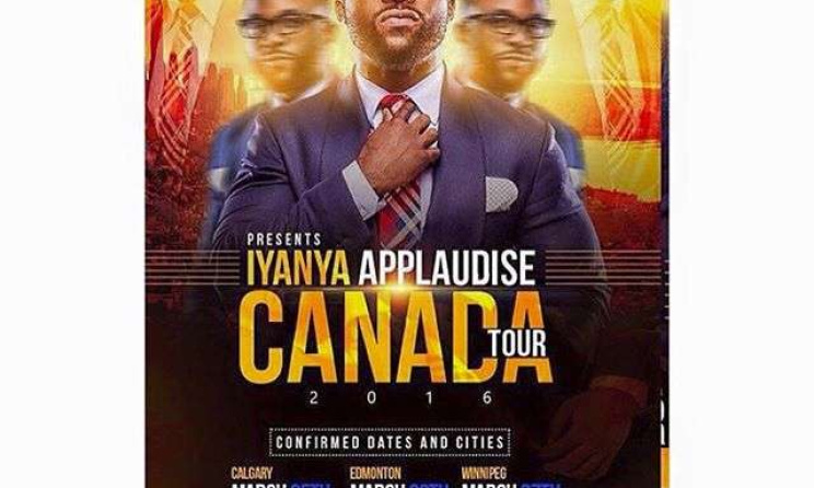 Iyanya Canada tour poster