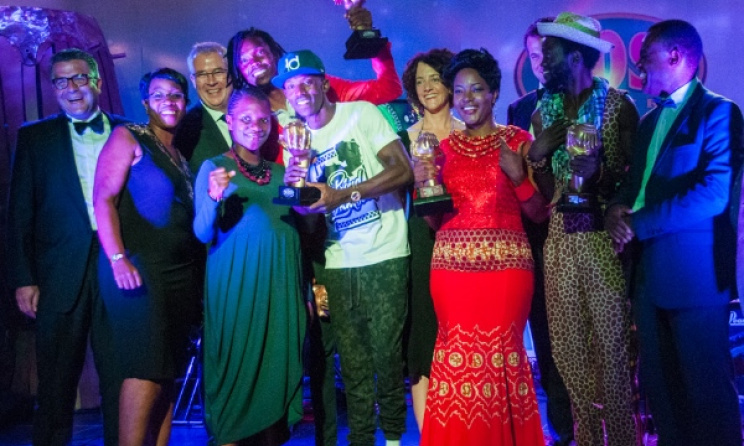Winners and sponsors of the 2016 Zambian Music Awards. Photo: supplied