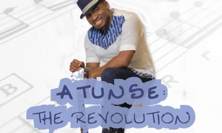 The cover of Kunle Ayo's new album, 'Atunse: The Revolution'.
