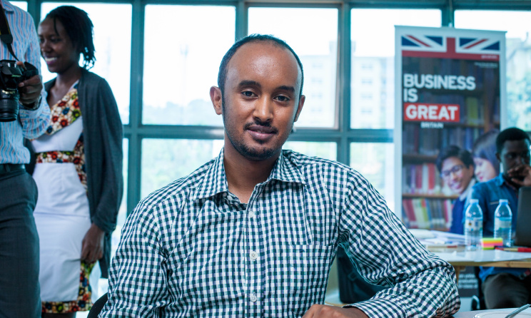 Nahom Dawit, Music Lead the Way project officer. Photo by Max Bwire