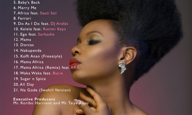 Tracklist for Mama Africa Deluxe