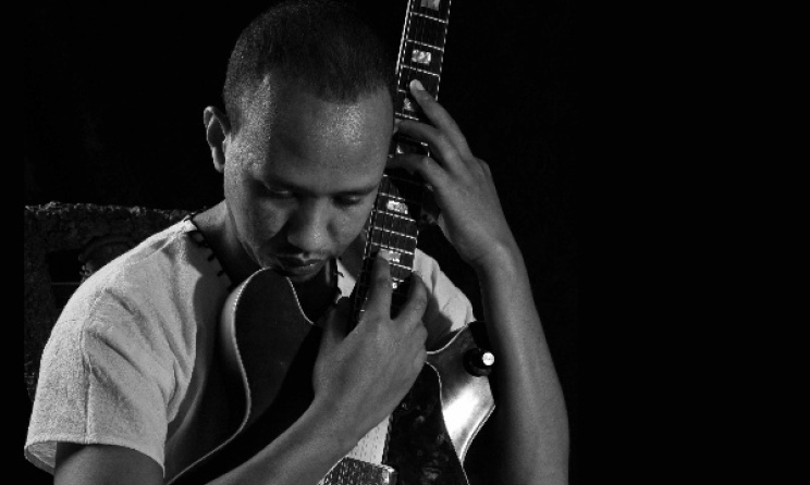Ethiopian jazz guitarist Girum Gizaw. Photo: www.girumgizaw.com