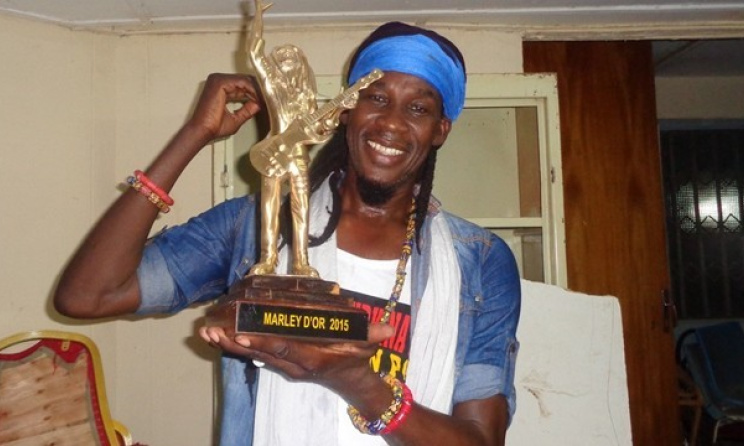Le musicien Sana Bob « Marley d’or » 2015