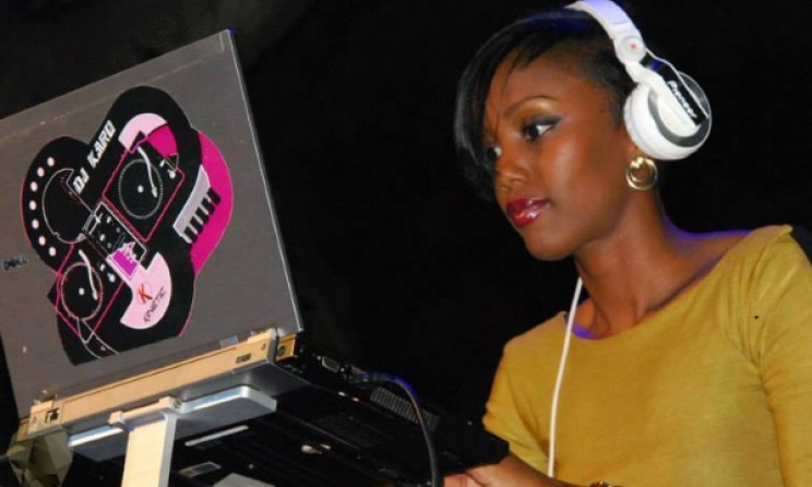 DJ Karo, one of the few female DJs in Uganda. Photo: www.bigeye.ug