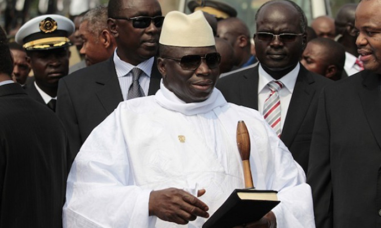 Yaya Jammeh. (Photo) www.senenews.com