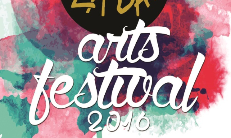 The poster for this year's LaBa! Arts Festival.