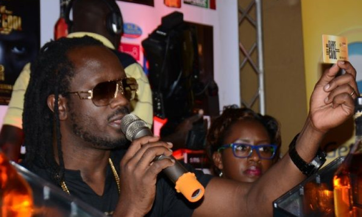 Bebe Cool speaks at the concert launch. photo: www.trending.co.ug