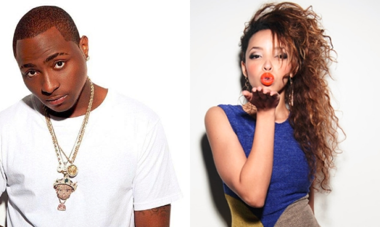 Davido,Tinashe. Photo: Facebook, Idolator