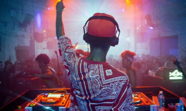 South Africa's DJ Spoko in action. Photo: Red Bull Music Academy