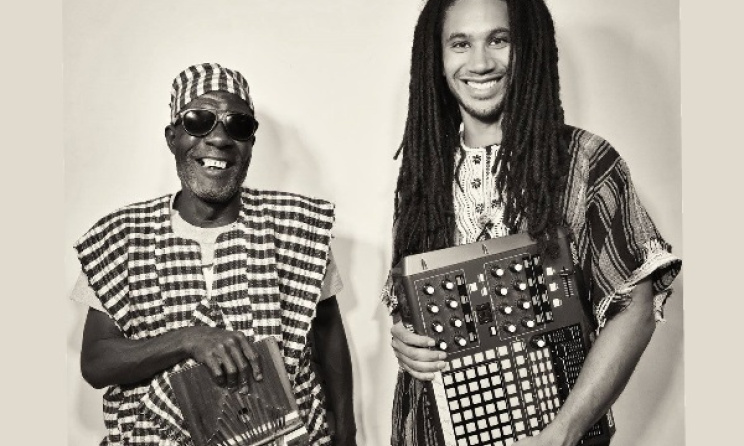 Kondi Band's Sorie Kondi and Chief Boima are heading to WOMEX in Spain. Photo: Facebook