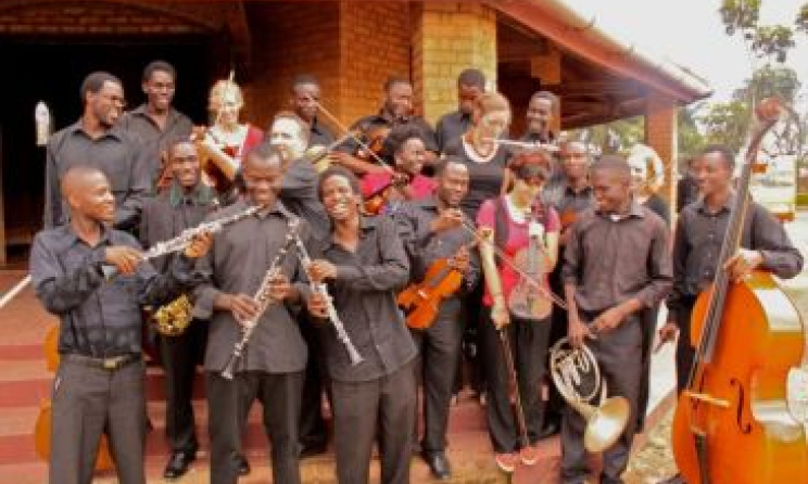 L’Orchestre symphonique de Kampala. Photo avec l’aimable autorisation  de la page Facebook KSO.