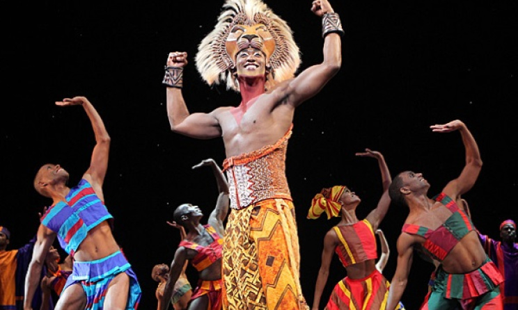A scene from an earlier production of 'The Lion King'. Photo: neworleans.broadway.com