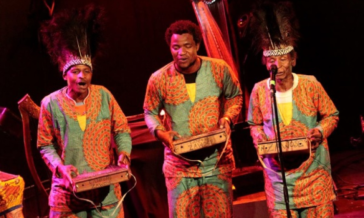 Tanzania's Msafiri Zawose and his band. Photo: Msafiri Zawose's Facebook page 