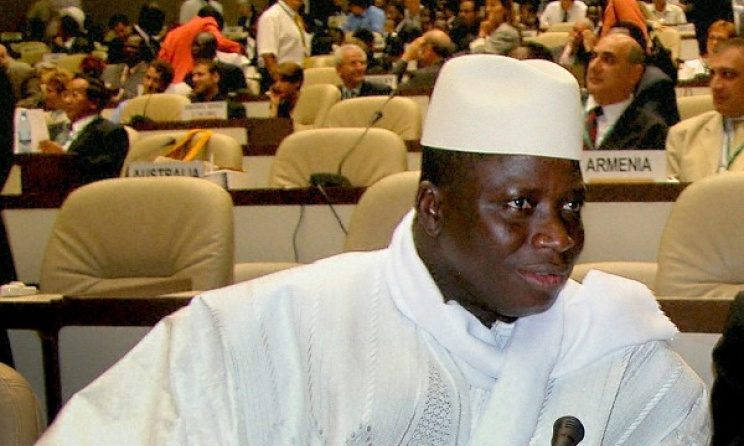 President Jammeh. Photo: Wikipedia