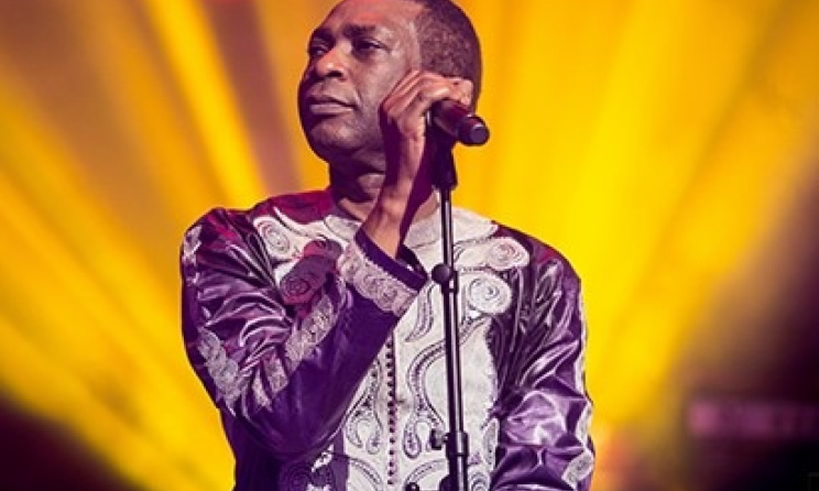 Youssou N'Dour lors du festival d'ile de France en 2015 - Crédit olivier hoffschir. Source : www.festival-idf.fr
