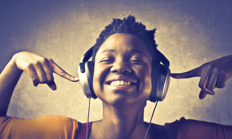 Someone listening to music. Photo: from Shutterstock