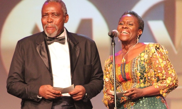 Olu Jacobs and Joke Silver. Wikimedia Commons.